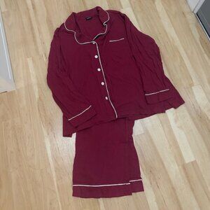 Cosabella Pants & Long Sleeved Top Pajama Set - XL